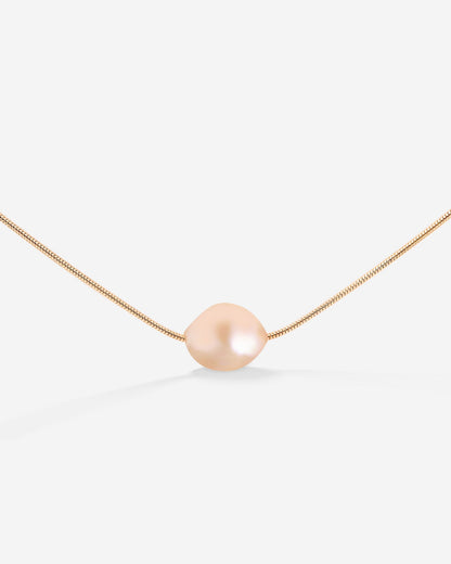 Blush Pearl Collana Oro Rosa