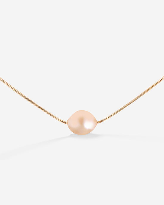 Blush Pearl Collana Oro Rosa