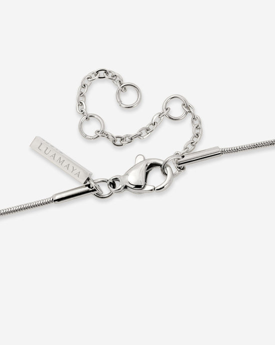 Sunflare Gem Choker Argento