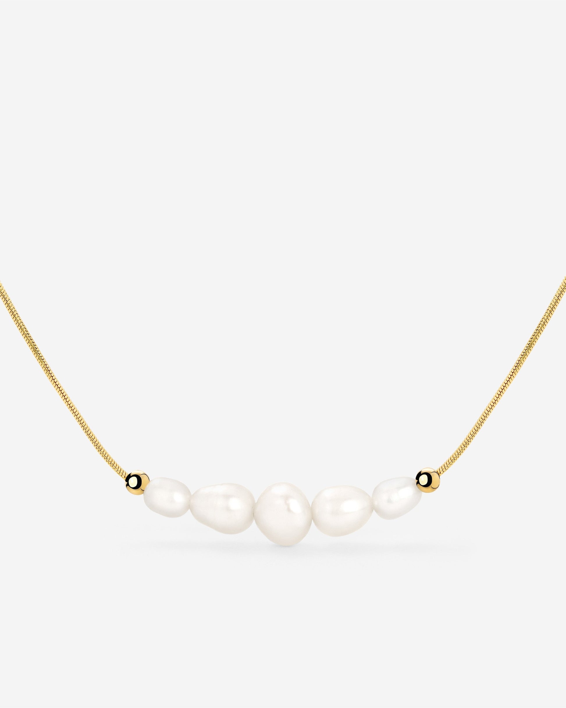 Pearlessence Choker Oro