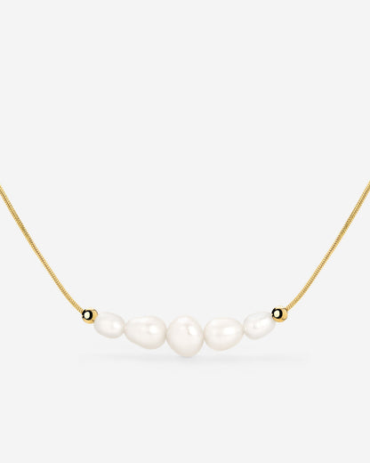 Pearlessence Choker Oro