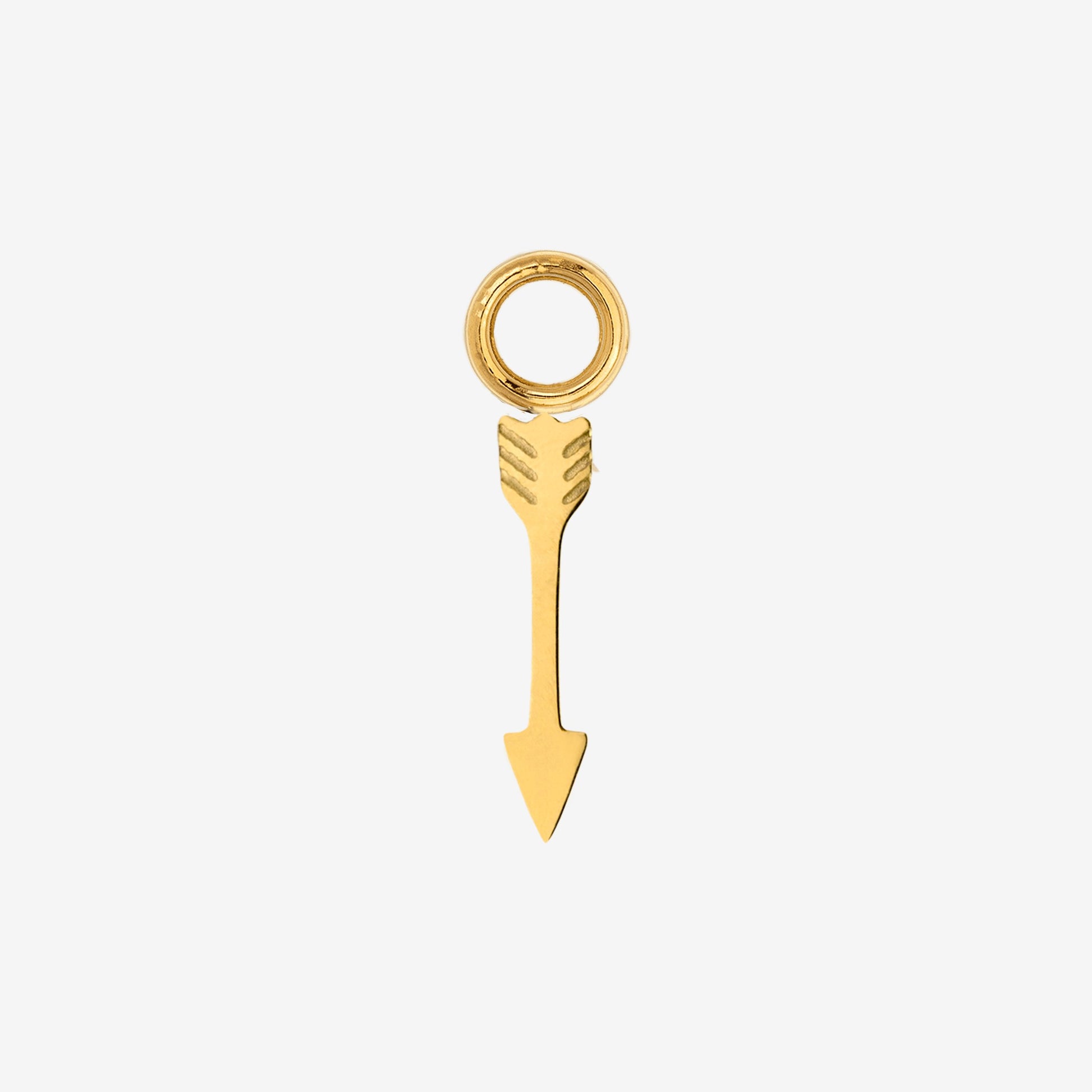 Cupid Arrow Hoopies Oro
