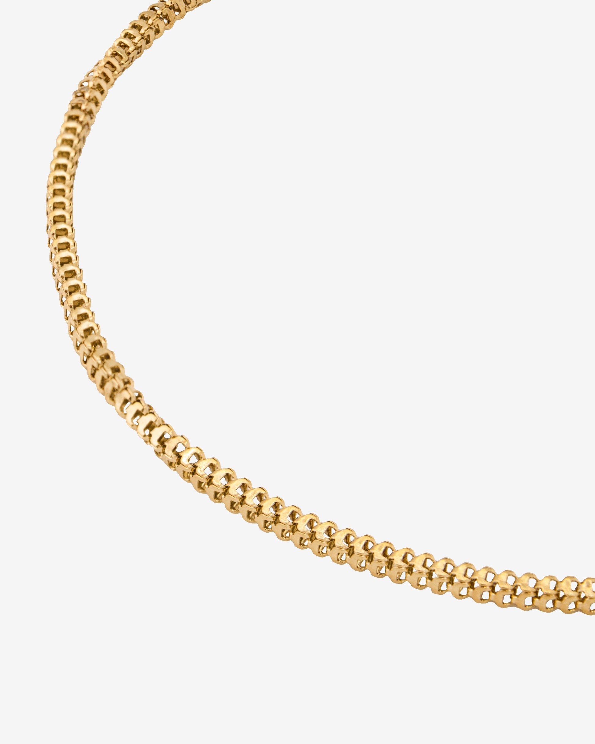 Box Snake Cavigliera Oro