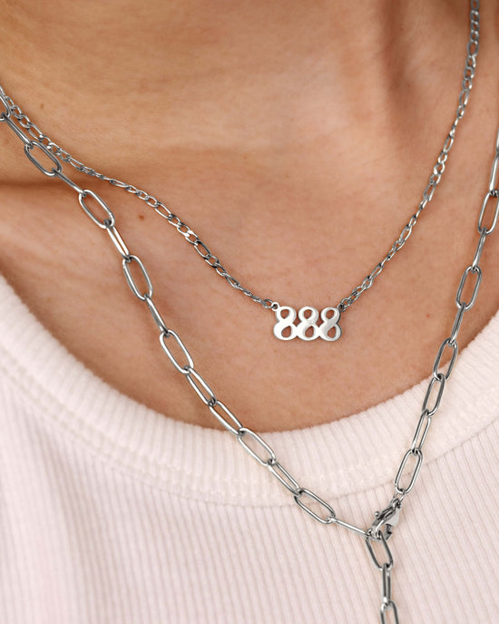 Angel Number Collana Argento