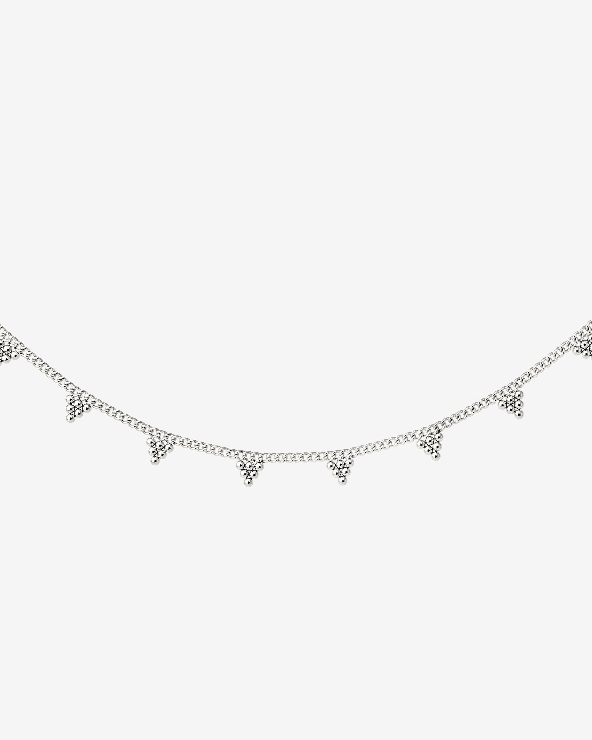 Tiny Beads Collana Argento