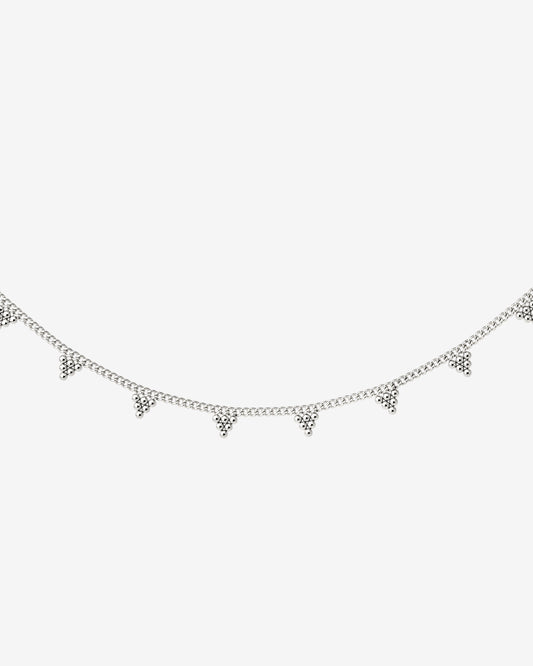 Tiny Beads Collana Argento