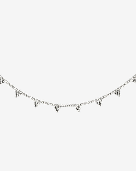 Tiny Beads Collana Argento