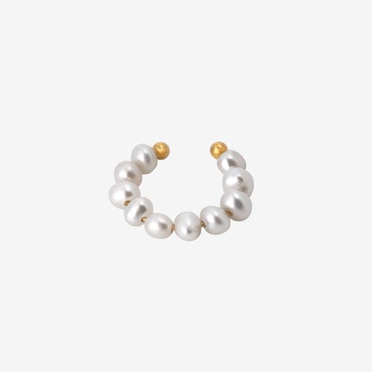 Pippo Pearl Ear Cuff Oro