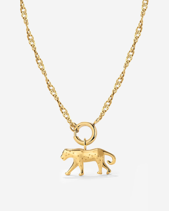 Leopard Singapore Chain Collana Set Oro
