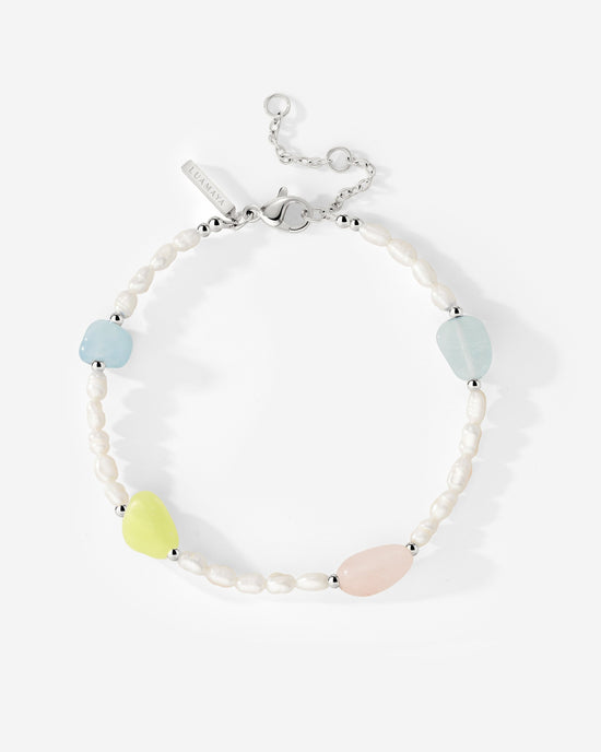 Spring Pastels Bracciale Argento