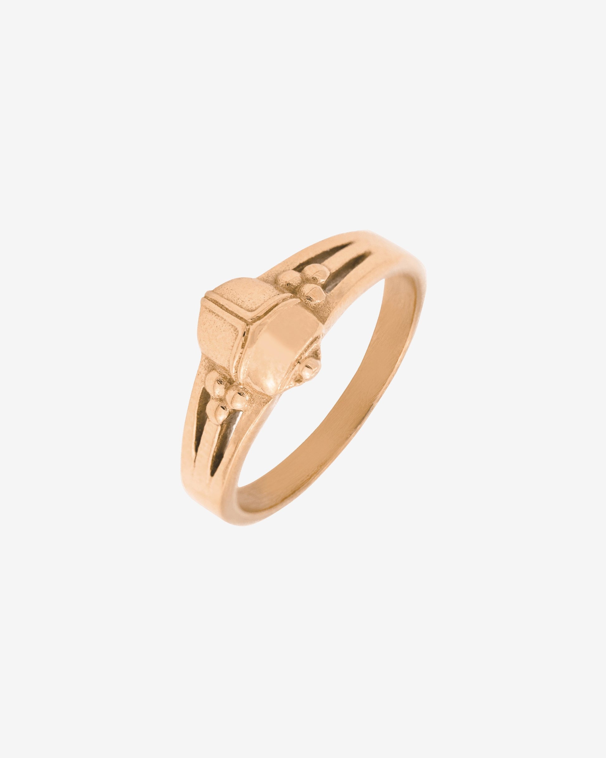 Scarab Anello Oro Rosa