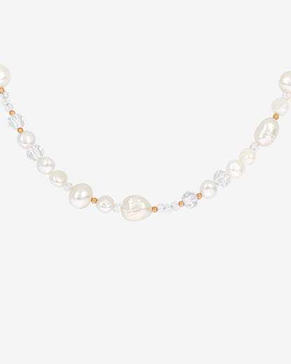 Icy Cool Pearl Collana Oro Rosa