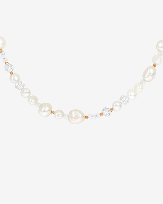 Icy Cool Pearl Collana Oro Rosa