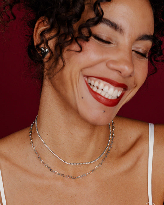 Glam Lover Collana Bundle Argento