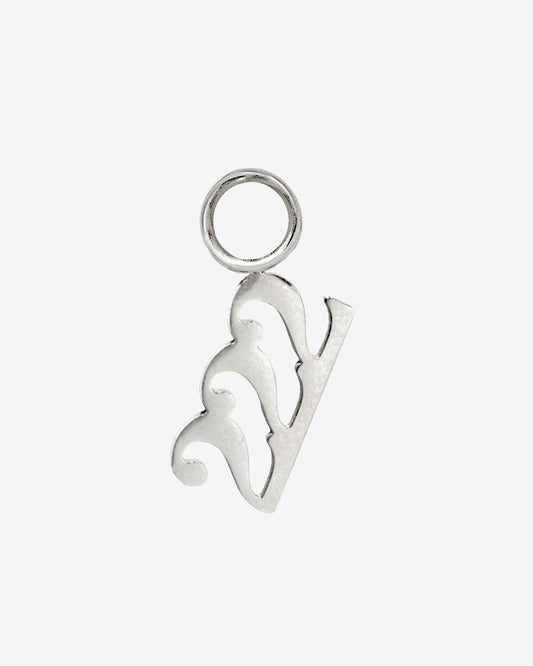 Angel Number 222 Hoop Set Small Argento