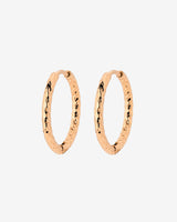 Prism Hoops Medium Oro Rosa