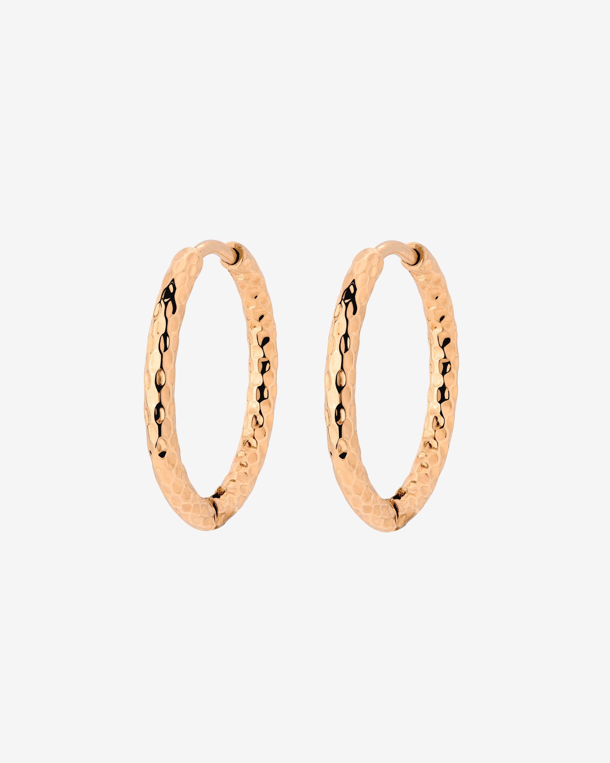 Prism Hoops Medium Oro Rosa