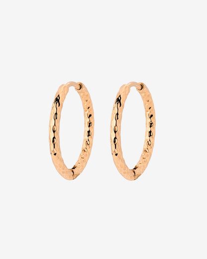 Prism Hoops Medium Oro Rosa
