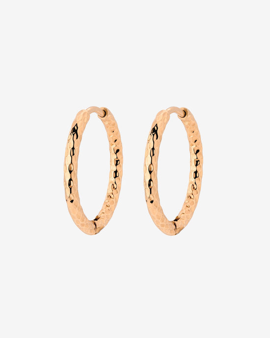 Prism Hoops Medium Oro Rosa