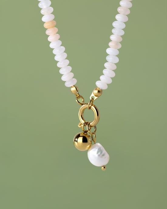 Blushstone Charm Collana Set