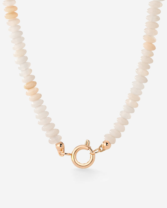 Blushstone Charm Collana Oro Rosa