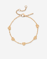 Glass Heart Bracciale Oro Rosa