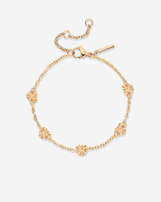 Glass Heart Bracciale Oro Rosa