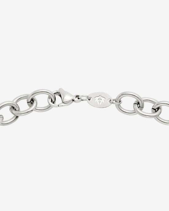 Love Me a Link Collana Argento