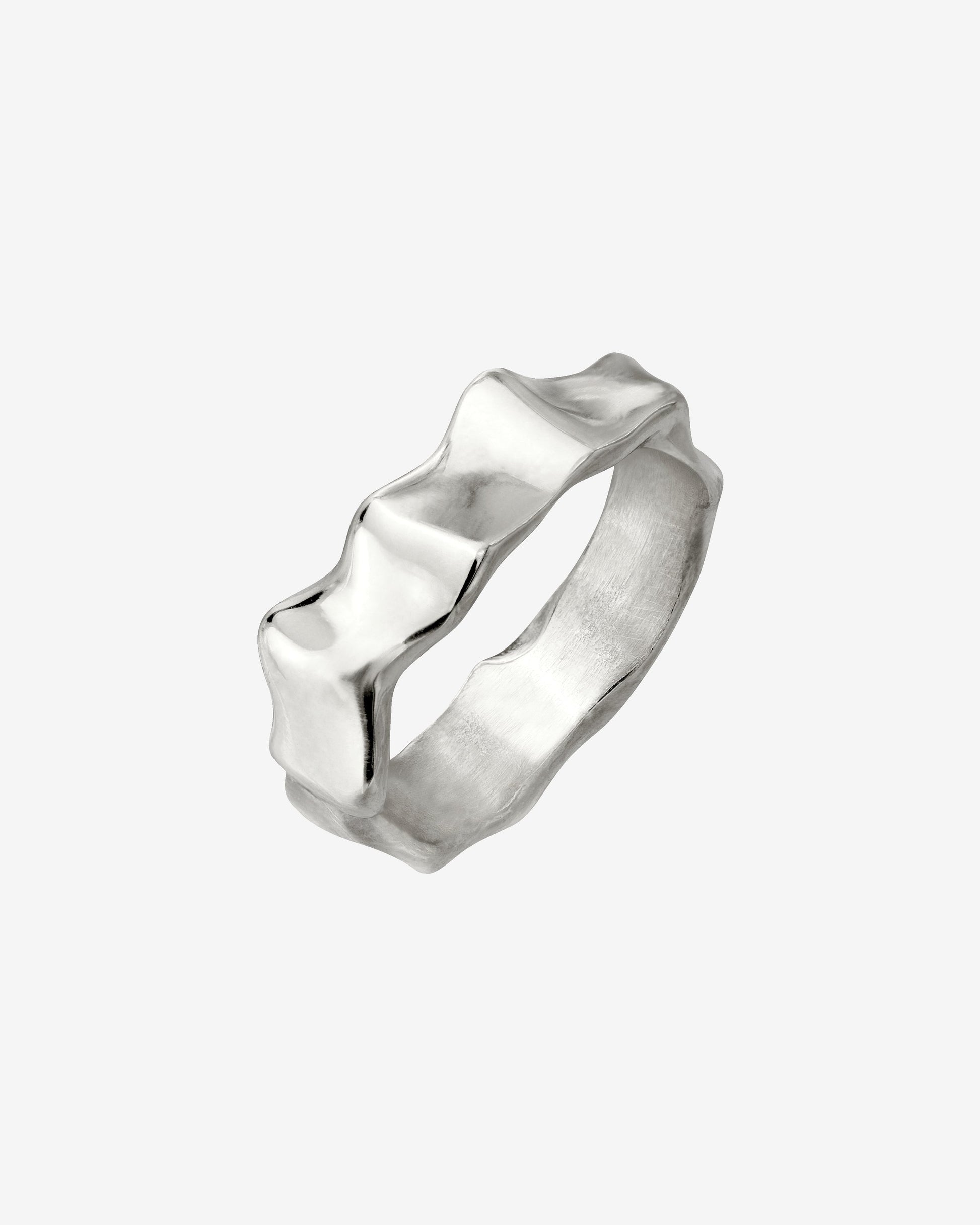 Melting Anello Argento
