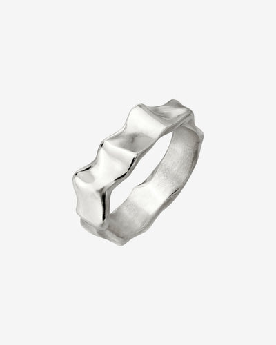 Melting Anello Argento