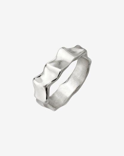 Melting Anello Argento