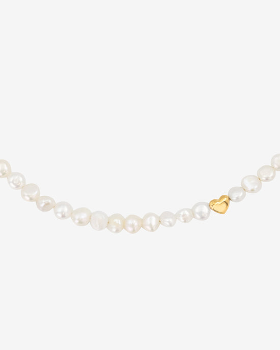 Retro Love Pearl Collana Oro