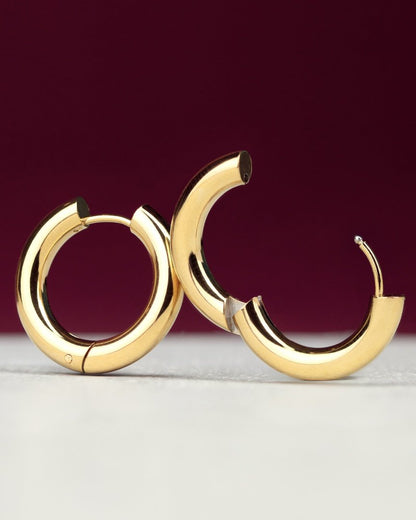 Chunky Hoopies Large Oro
