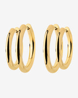 Chunky Lover Hoop Set Large Oro