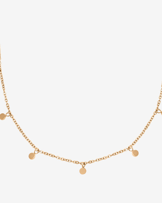 Tiny Coin Collana Oro Rosa