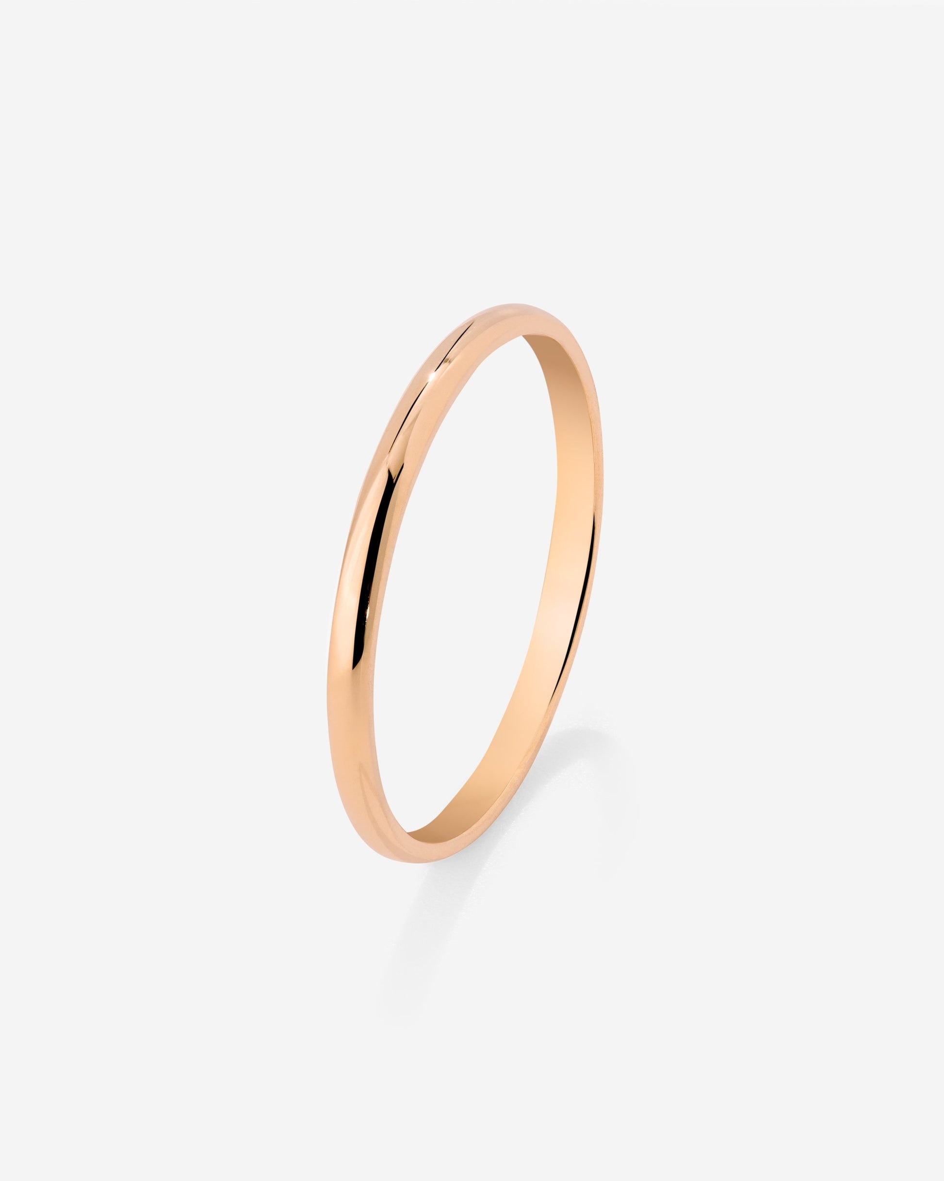 Fine Line Anello Oro Rosa