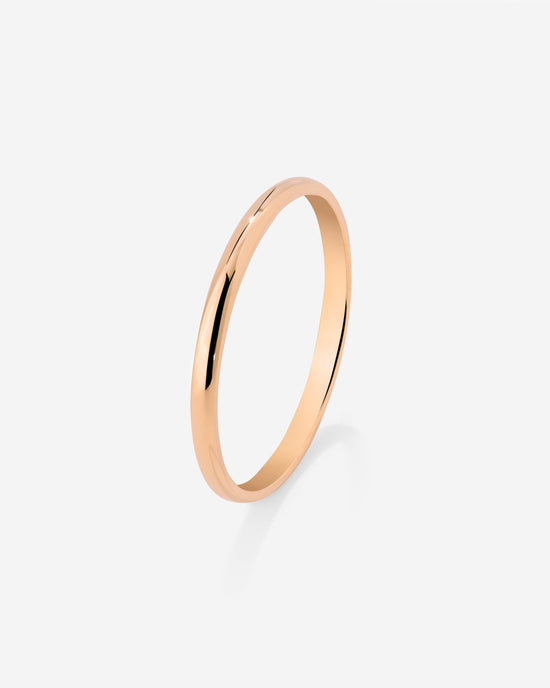 Fine Line Anello Oro Rosa