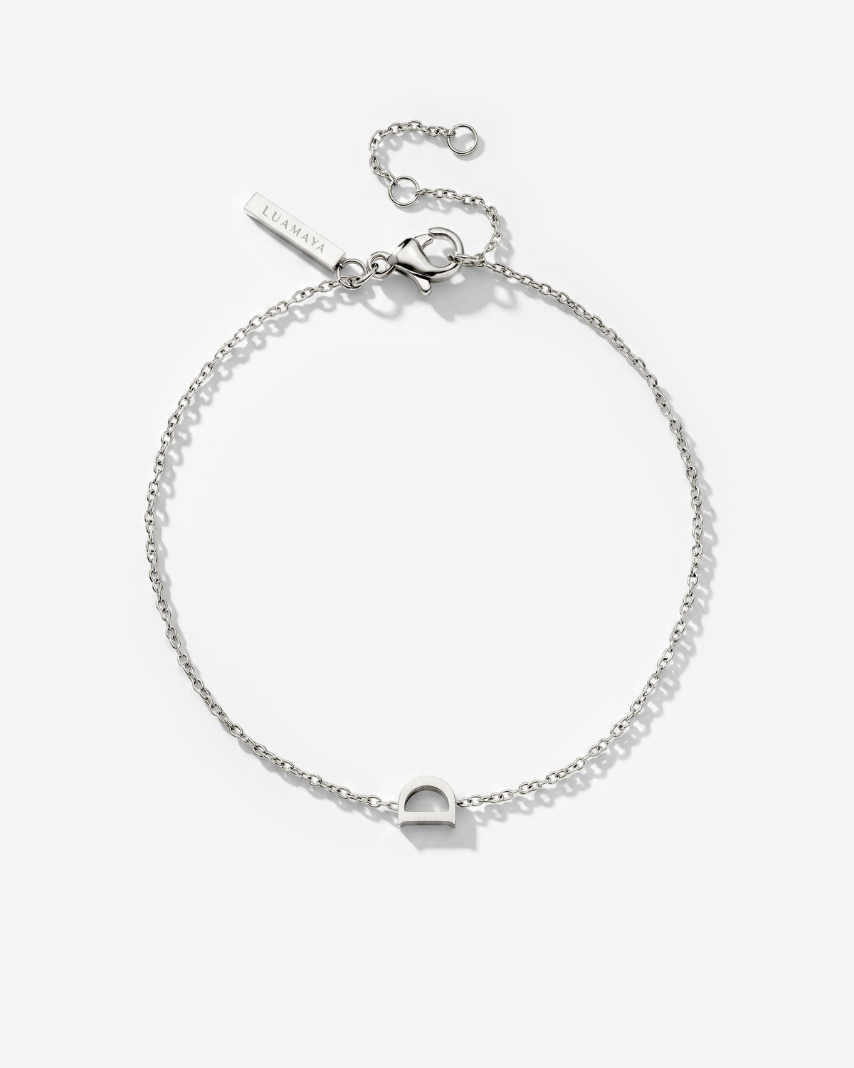 Tiny Letter Bracelet