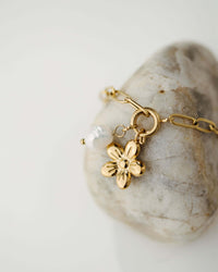 Oval Links Charm Bracciale Set