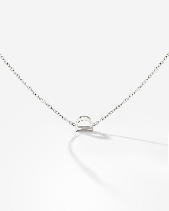 Tiny Letter Necklace