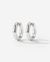 Chunky Hoopies Small Argento