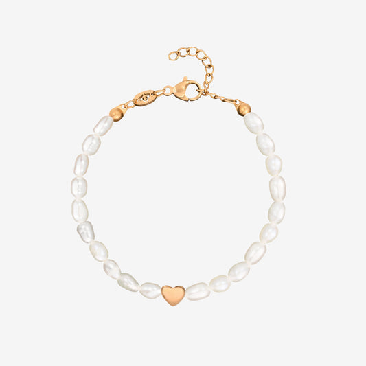 Love me a Pearl Bracciale Oro Rosa