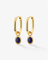 Blue Breeze Oval Hoop Set Baby Oro