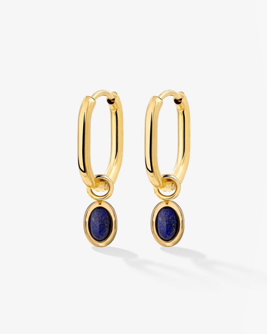 Blue Breeze Oval Hoop Set Baby Oro
