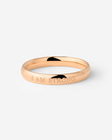 I am strong Anello Oro Rosa
