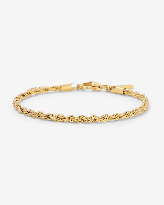 Rope Chain Bracciale Oro