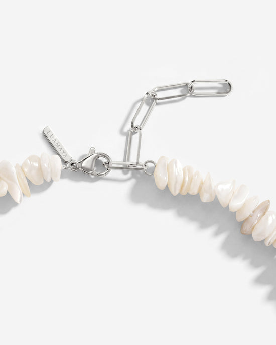 By the Beach Choker Argento