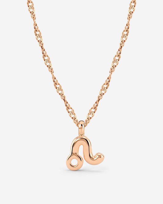 Leo Bubble Collana Oro Rosa