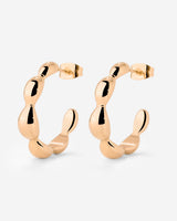 Graceful Curves Orecchini Oro Rosa