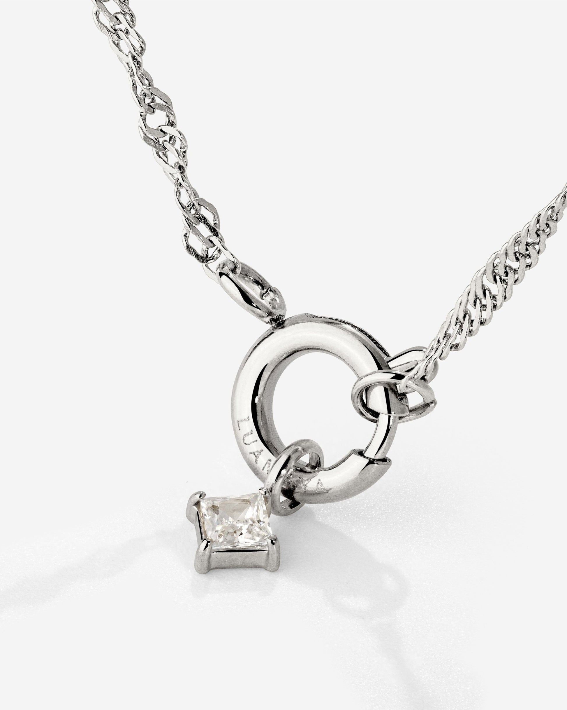 North Star Singapore Chain Collana Set Argento